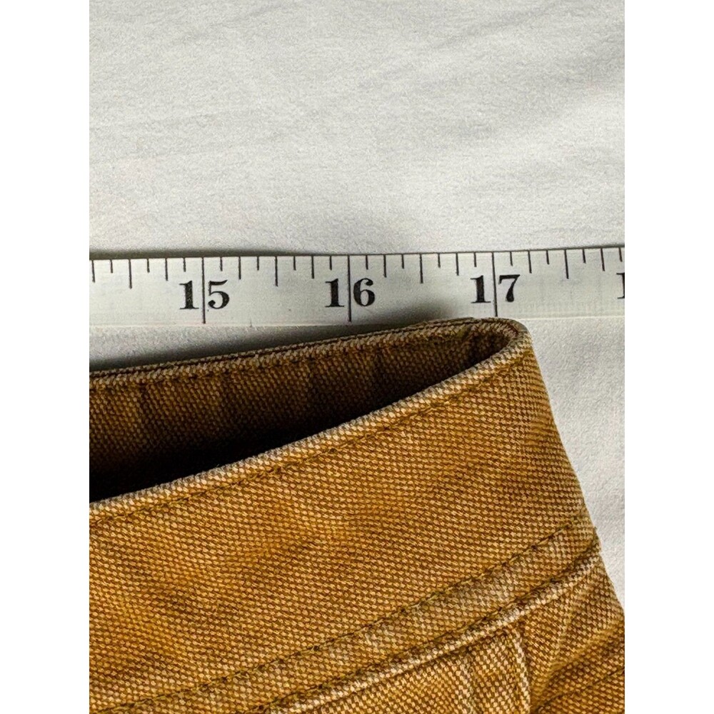 REI Co-op Trailsmith Double Knee Pants 34x32 Brown Canvas Utility Workwear - Picture 12 of 15